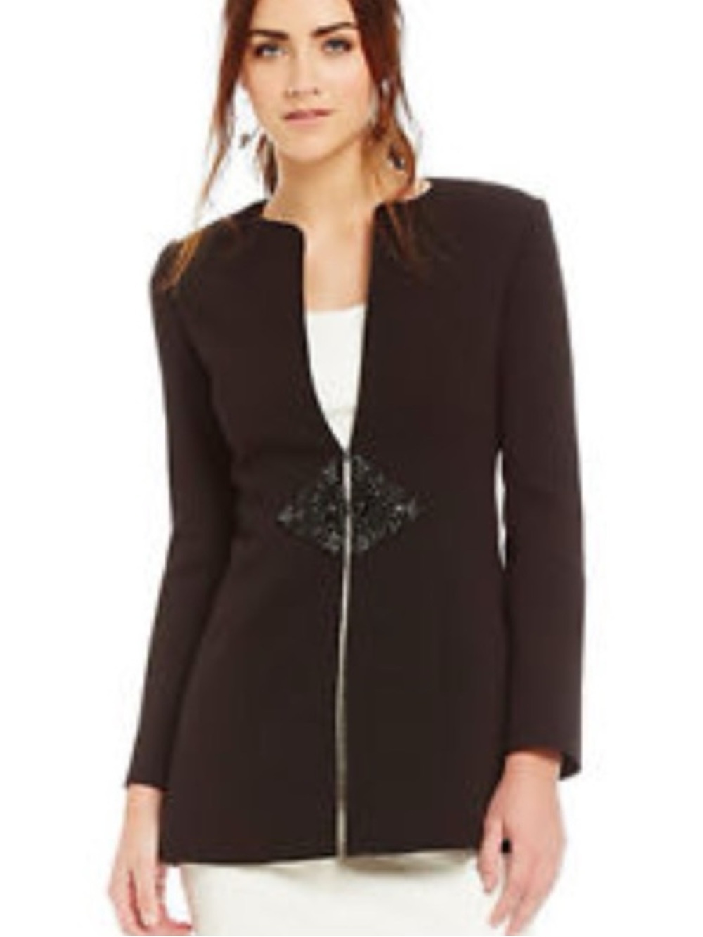 NWT Belle Badgley Mischka Martina Blazer